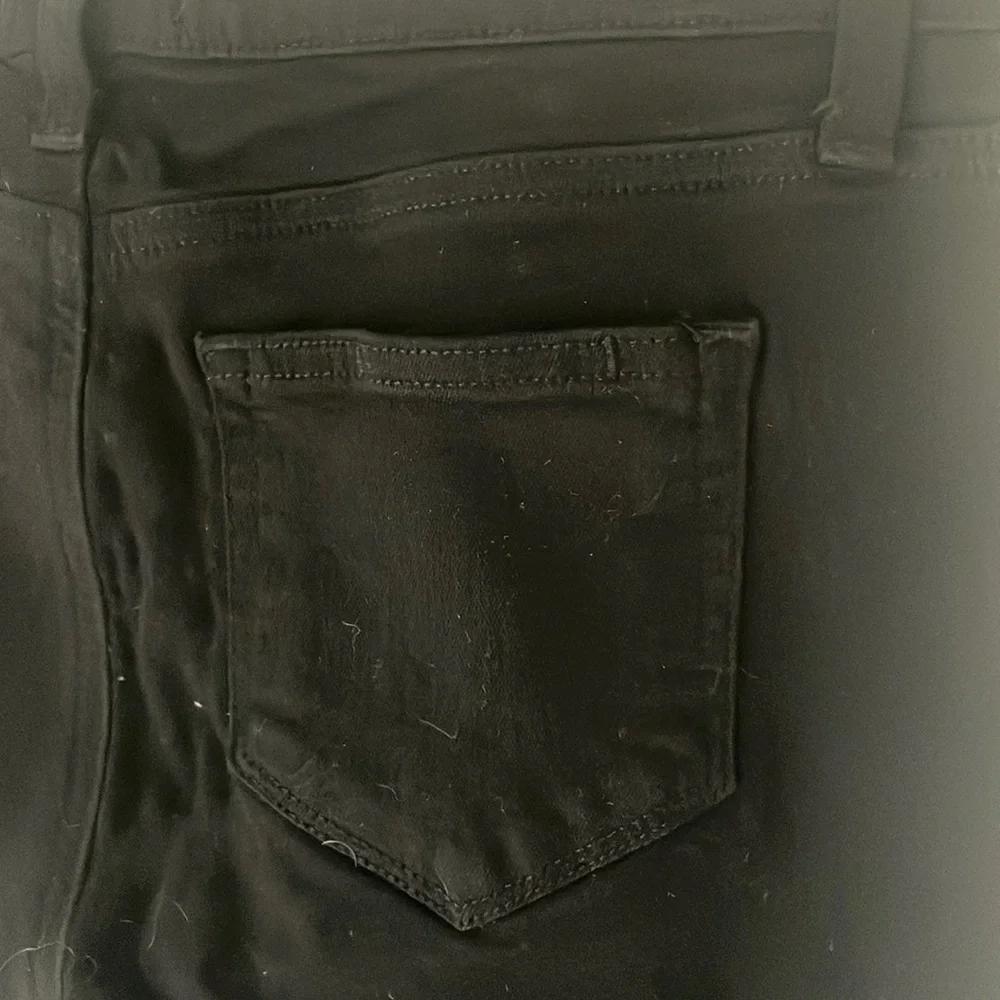 Paige Size 26 Verdugo Crop Black Skinny Jeans - Picture 5 of 11